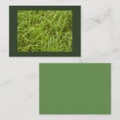 緑の牧場 名刺 (正面/裏面)