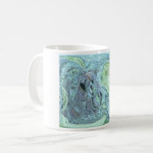 緑の獣 コーヒーマグカップ (正面左)