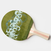 緑の球体I 卓球ラケット (横)
