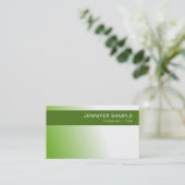 緑の環境の自然はスタイリッシュな贅沢を保護します 名刺 (スタンド正面)