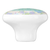 緑の生け花 セラミックノブ (側面)