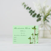 緑の生命名刺 名刺 (スタンド正面)