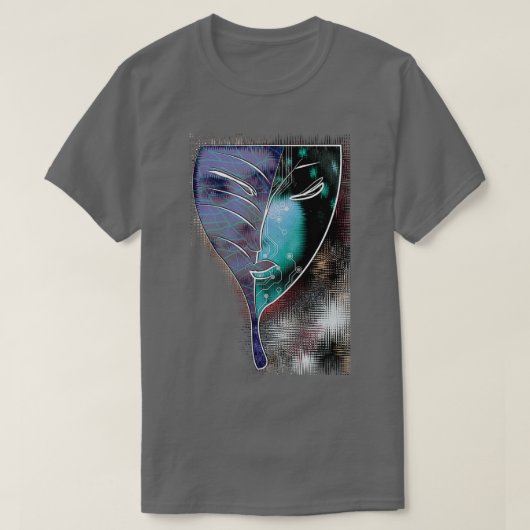 緑の生態系4 Tシャツ (デザイン正面)