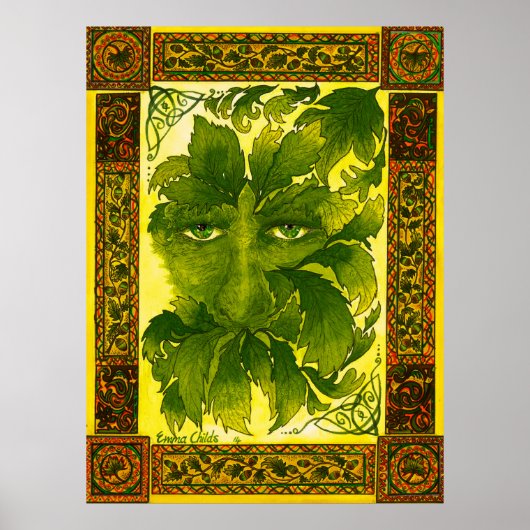 緑の男のポスター ポスター (正面)