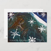 緑の男性はがき ポストカード (正面/裏面)