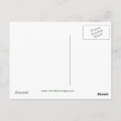 緑の男性はがき ポストカード (裏面)