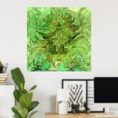 緑の男…... ポスター (ホームオフィス)