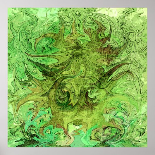 緑の男…... ポスター (正面)