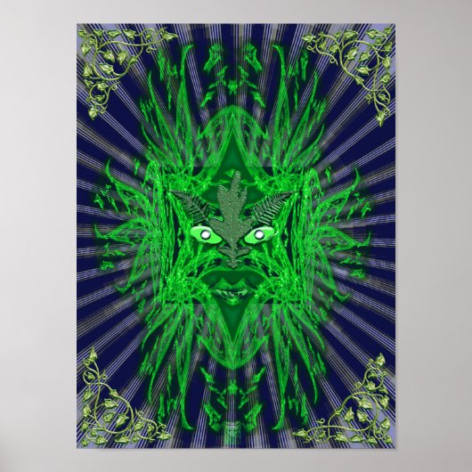 緑の男 ポスター (正面)