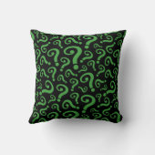 緑の疑問符 クッション (裏面)