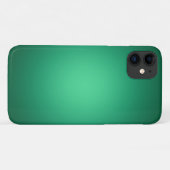 緑の白いスポットライト Case-Mate iPhoneケース (裏面(横))