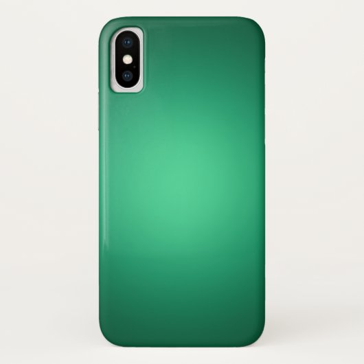緑の白いスポットライト Case-Mate iPhoneケース (裏面)