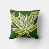 緑の白はDecor#13bのモダンの装飾用クッションを残します クッション (裏面)
