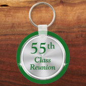緑の白、55クラス懇親会、任意の年、色、 キーホルダー (裏面)