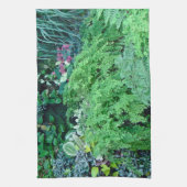 緑の百景は美しい キッチンタオル (縦)