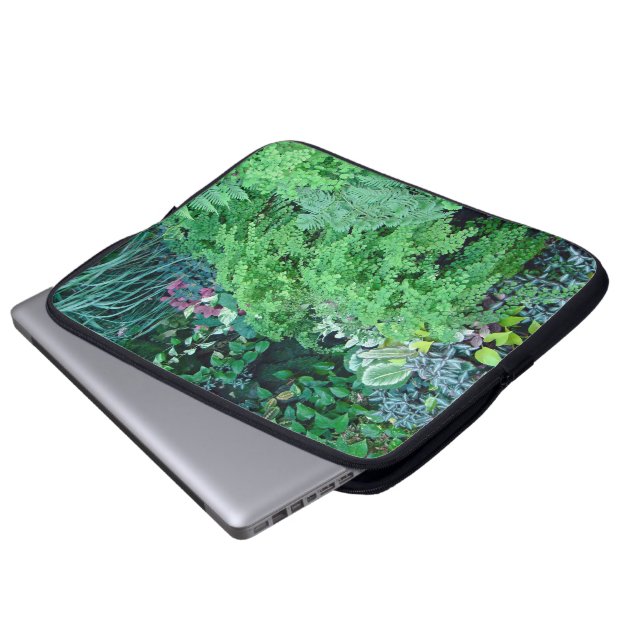 緑の百景は美しい ラップトップスリーブ (正面下部)