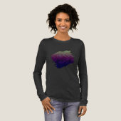 緑の皆既月食 トライブレンドＴシャツ (正面全体)