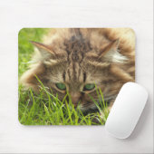 緑の目のハンター マウスパッド (マウス)