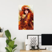 緑の目のルアー、バーリバル ポスター (ホームオフィス)