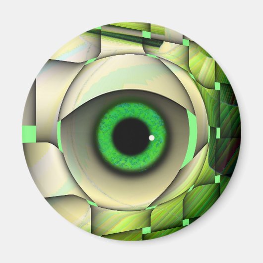 緑の目の怪物 マグネット (正面)