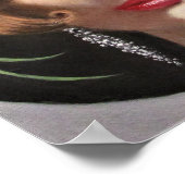 緑の目をした女性 ポスター (角)