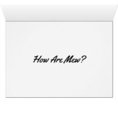 緑の目をした猫グリーティングカード (内部横(下))