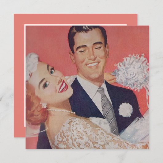 緑の目をした赤毛の花嫁の結婚式 セーブザデート (正面/裏面)