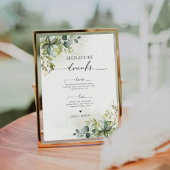 緑の看板ドリンク看板 台座サイン