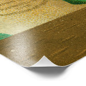 「緑の着衣」ヴィンテージカード、1907年 フォトプリント            (角)