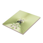 緑の瞑想 タイル (側面)