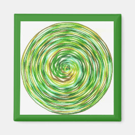 緑の瞑想 マグネット