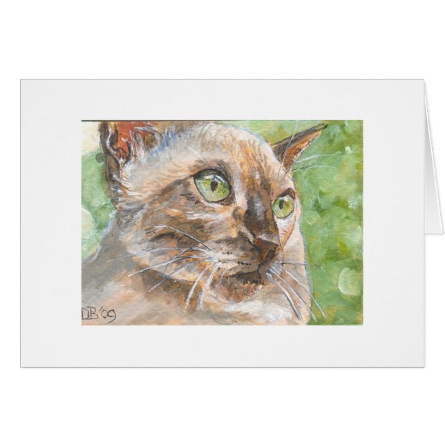 緑の瞳 (正面横)