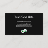 緑の瞳 名刺 (裏面)