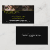 緑の瞳D1 -ファンタジーの名刺 名刺 (正面/裏面)