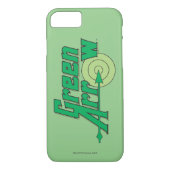 緑の矢印のロゴ Case-Mate iPhoneケース (裏面)