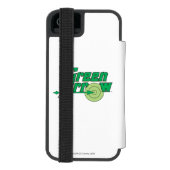 緑の矢印のロゴ INCIPIO iPhoneウォレットケース (フォリオ裏面)