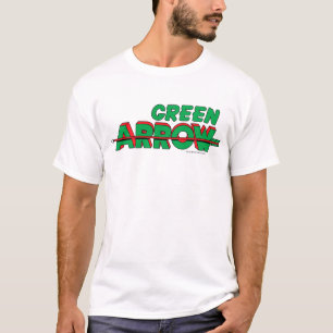 緑の矢印ロゴ2 Tシャツ