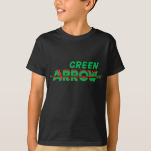 緑の矢印ロゴ2 Tシャツ