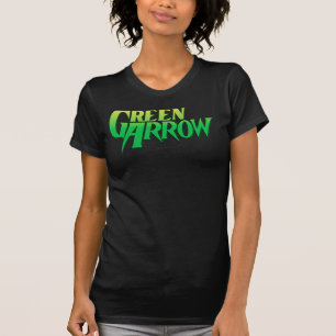 緑の矢印ロゴ3 Tシャツ