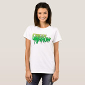 緑の矢印ロゴ3 Tシャツ (正面フル)