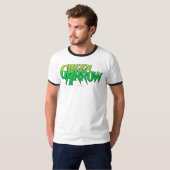 緑の矢印ロゴ3 Tシャツ (正面フル)