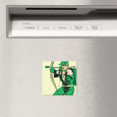 緑の矢印射撃、 発砲矢印 マグネット (インサイチュ (食洗機))