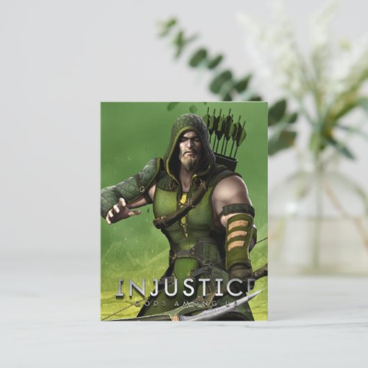 緑の矢印 ポストカード (スタンド正面)