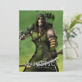 緑の矢印 招待状 (スタンド正面)