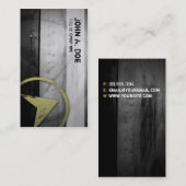 緑の矢 名刺 (正面/裏面)