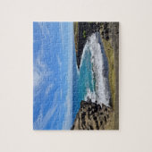 緑の砂のビーチ-大きい島、ハワイ- 8x10-110 PC ジグソーパズル (縦)