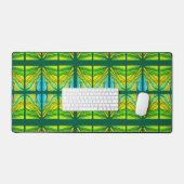 緑の砂漠のインスピレーション デスクマット (キーボード&マウス)