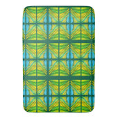 緑の砂漠のインスピレーション バスマット (正面縦)