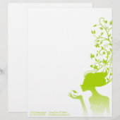 緑の砂糖 レターヘッド (正面/裏面)