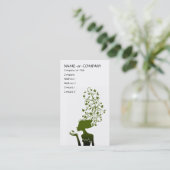 緑の砂糖 名刺 (スタンド正面)